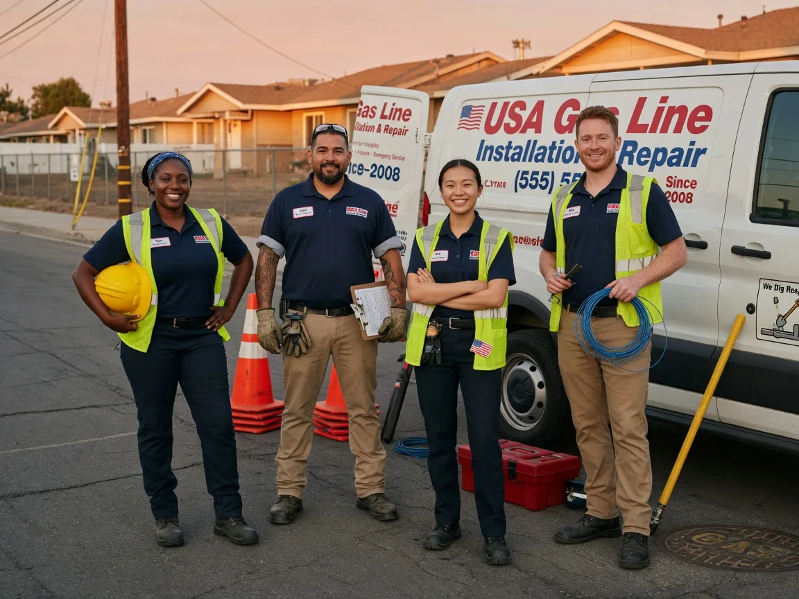Gas Line Installation company in Cypress, IL